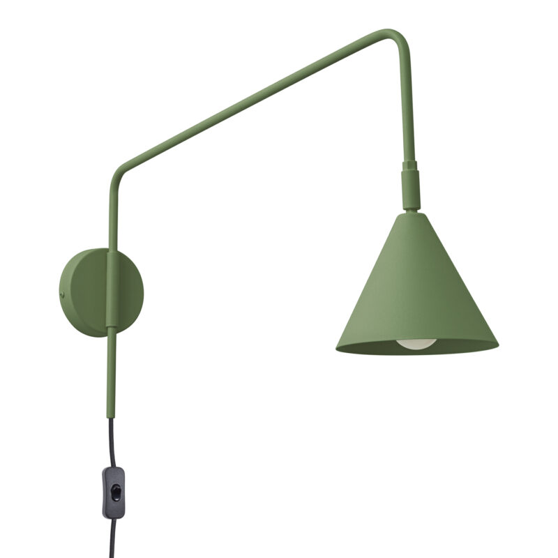 Nox Wall lamp olive green
