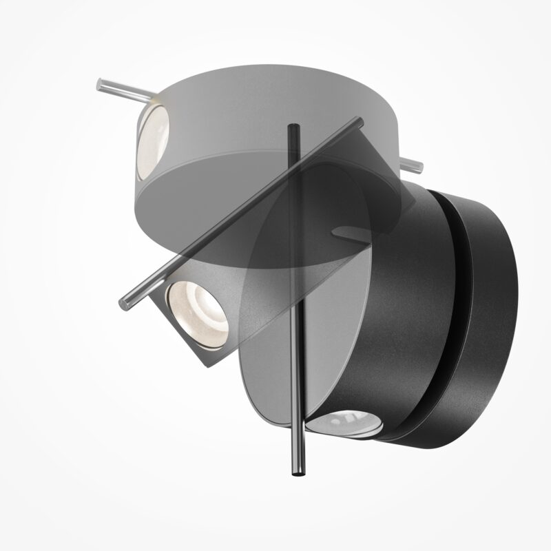 Nuance Black Wall luminaire (Sconce), Aluminum Image 5