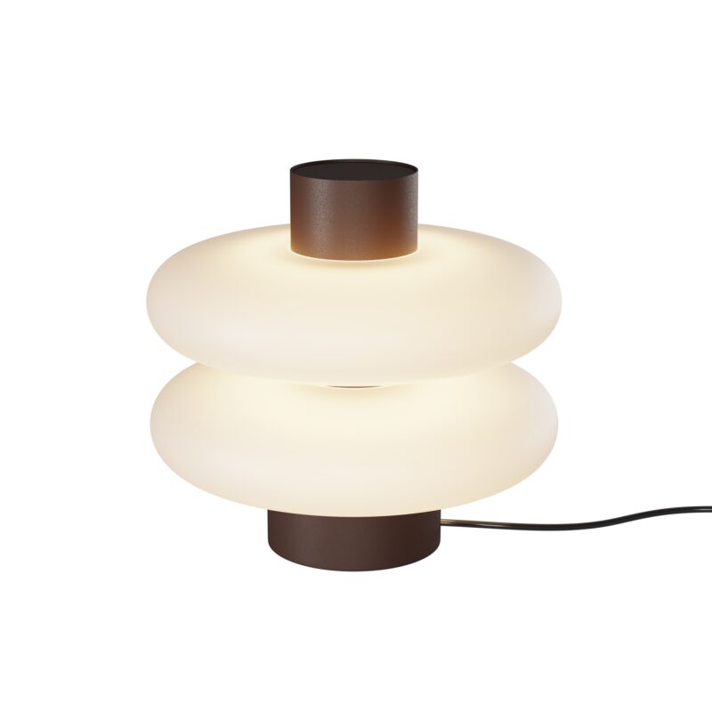 Nuvem, Brown, Metal, Table lamp