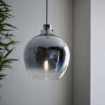 Falli Pendant Light, 1 Lamp, Metallic Chrome, 32cm