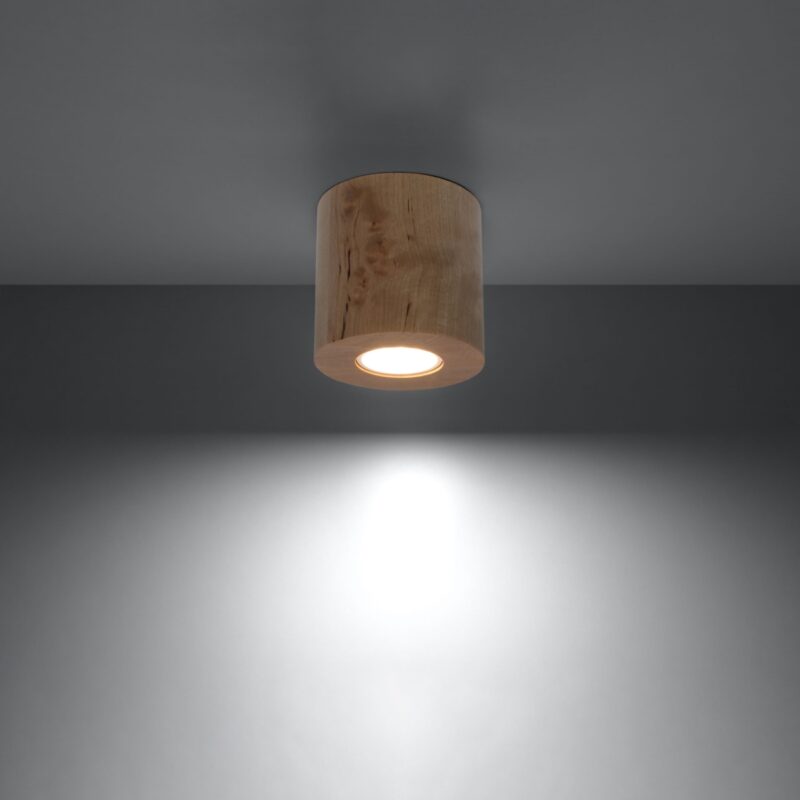 Orbis Ceiling lamp natural wood Image 3