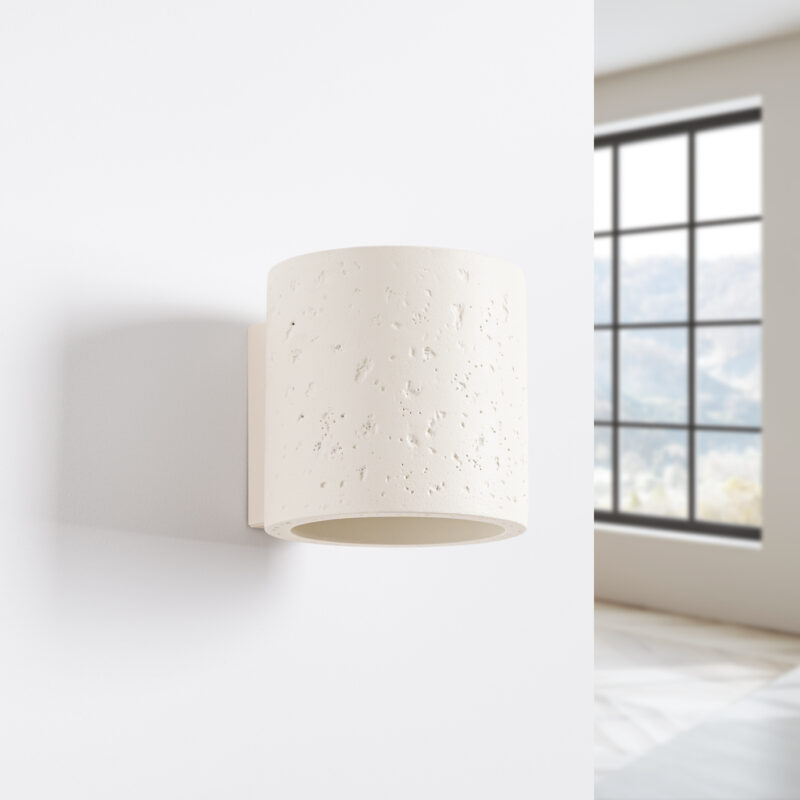 Orbis Wall lamp concrete beige Image 2