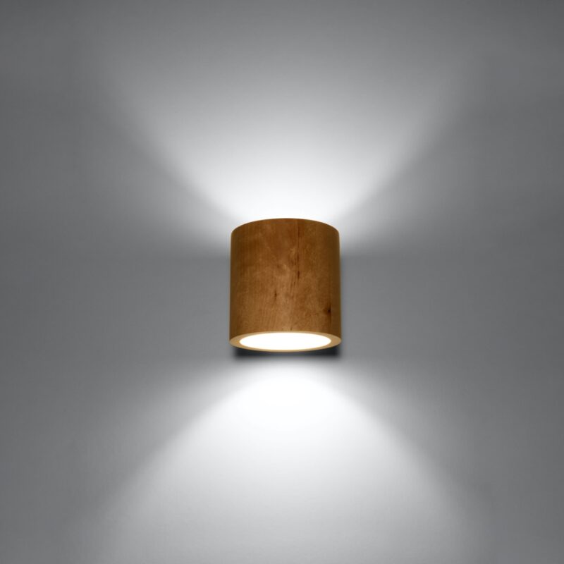 Orbis Wall lamp natural wood Image 3