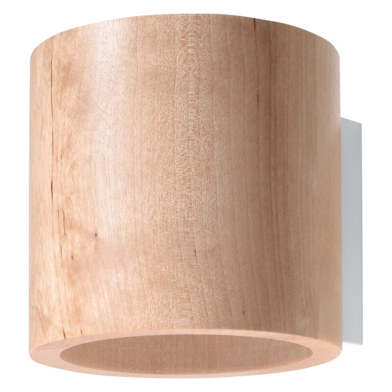 Orbis Wall lamp natural wood