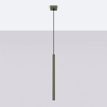 Pastelo Pendant lamp 1 olive green Image 2