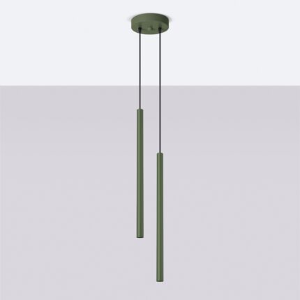 Pastelo Pendant lamp 2 olive green Image 2
