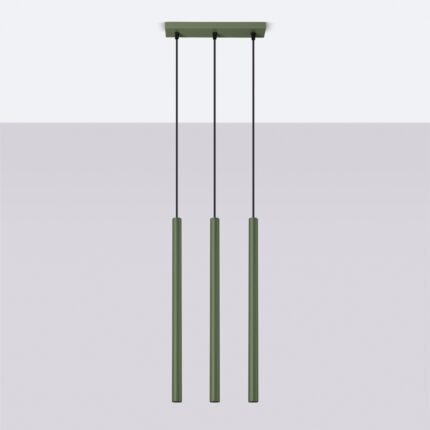 Pastelo Pendant lamp 3 olive green Image 2
