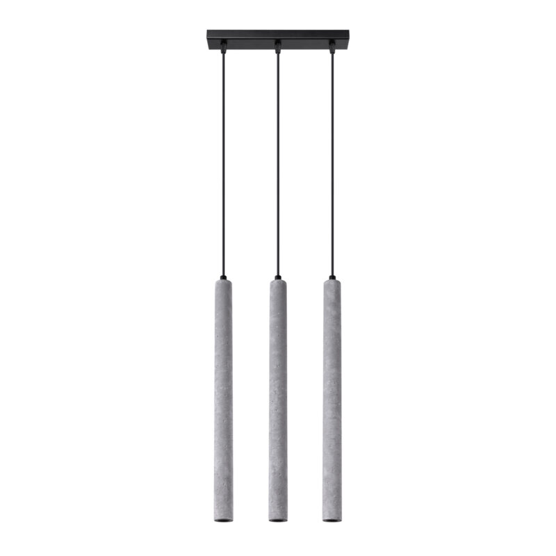 Pastelo Pendant lamp 3L concrete