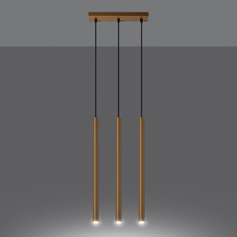 Pastelo Pendant lamp 3L gold Image 3