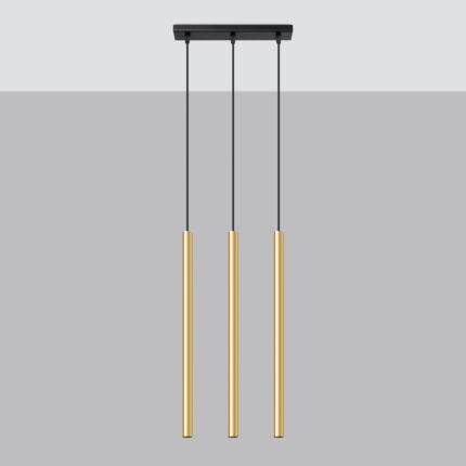 Pastelo Pendant lamp 3L polished gold Image 2