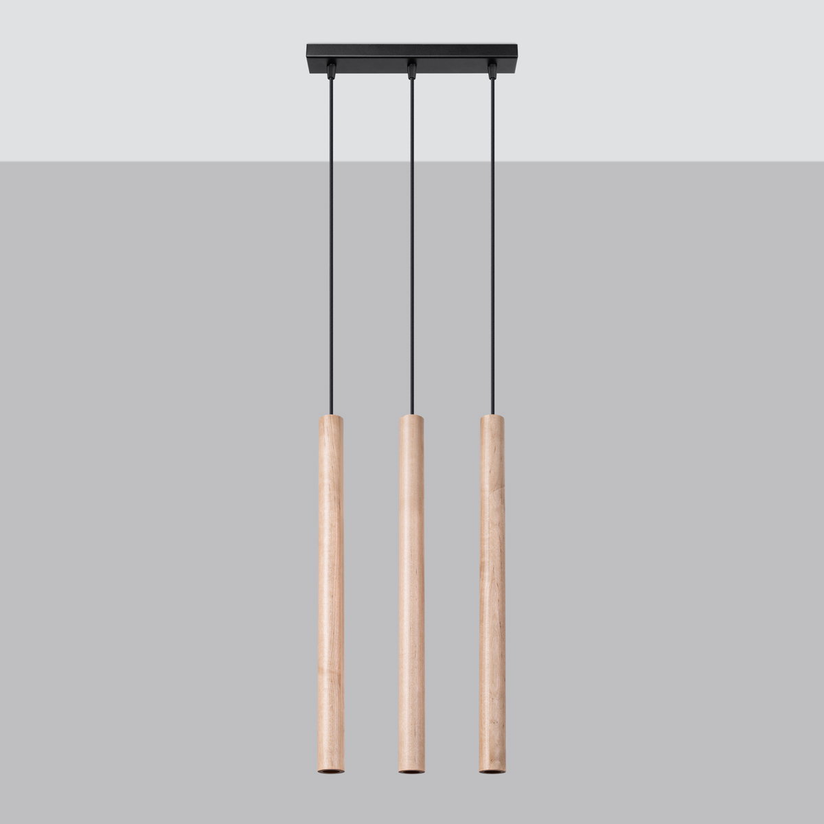 Pastelo Pendant lamp 3L wood Image 2 Pastelo Pendant lamp 3L wood Image 2