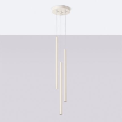 Pastelo Pendant lamp 3P beige Image 2