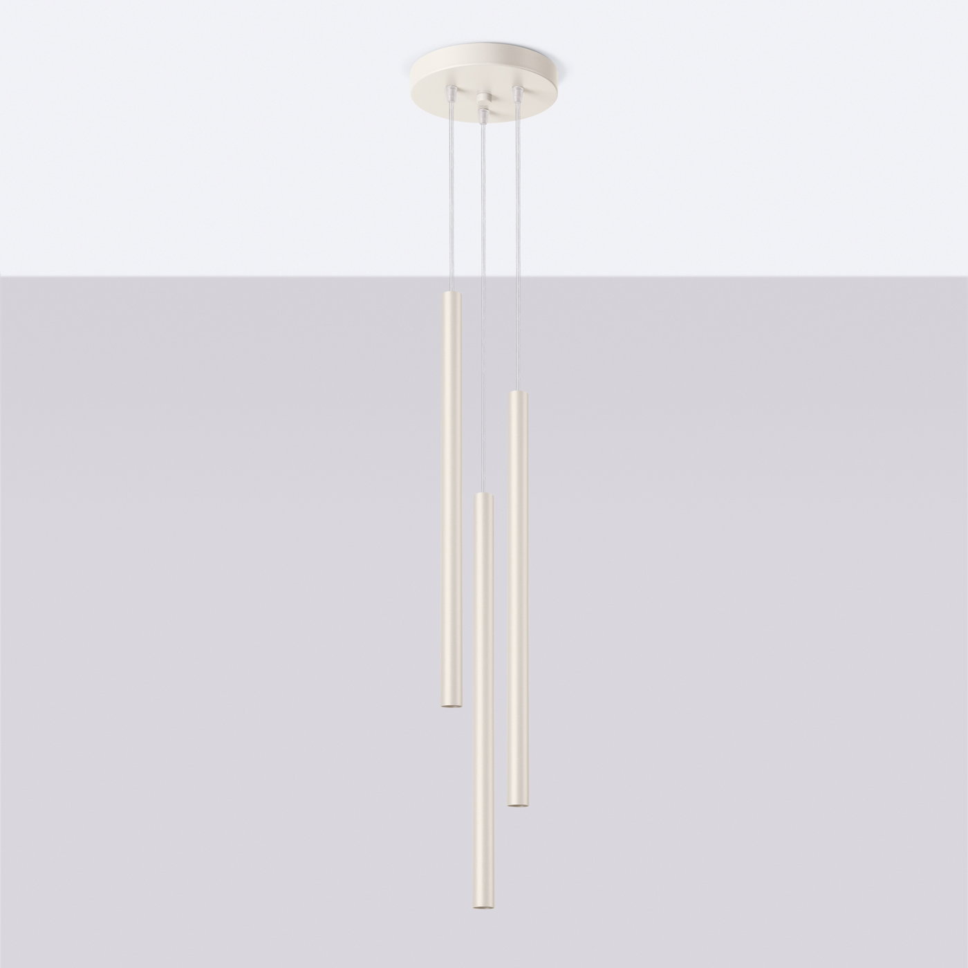 Pastelo Pendant lamp 3P beige Image 2 Pastelo Pendant lamp 3P beige Image 2