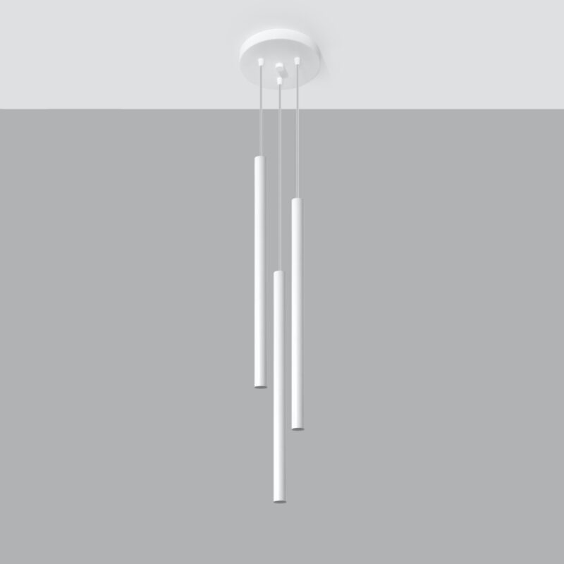 Pastelo Pendant lamp 3P white Image 2