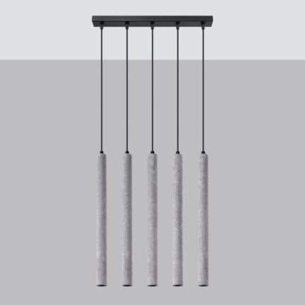 Pastelo Pendant lamp 5L concrete Image 2
