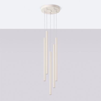 Pastelo Pendant lamp 5P beige Image 2