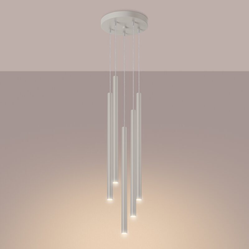 Pastelo Pendant lamp 5P beige Image 3