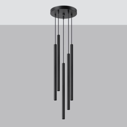 Pastelo Pendant lamp 5P black Image 2