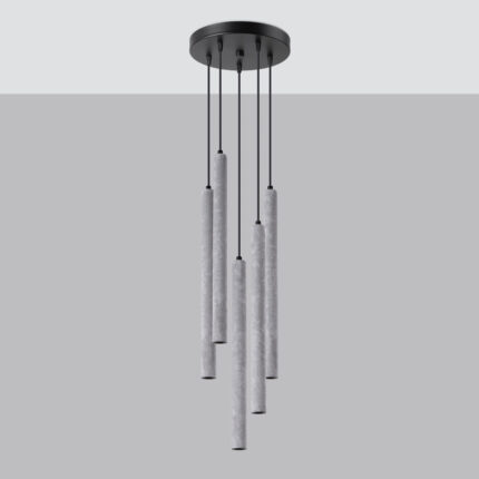 Pastelo Pendant lamp 5P concrete Image 2