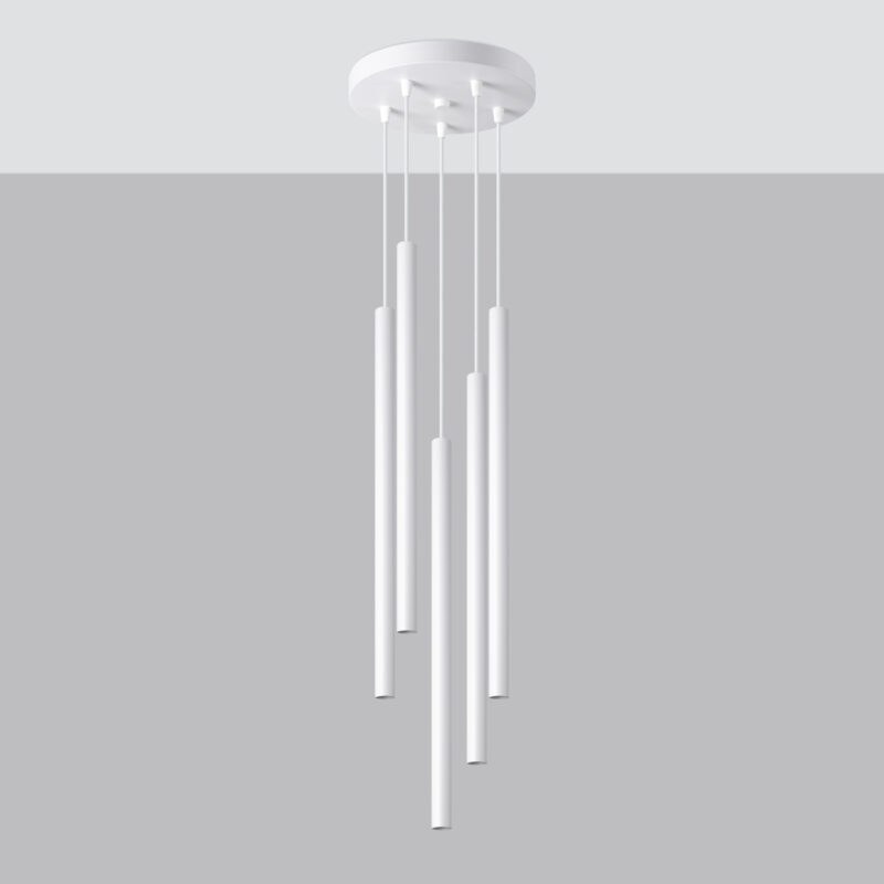 Pastelo Pendant lamp 5P white Image 2
