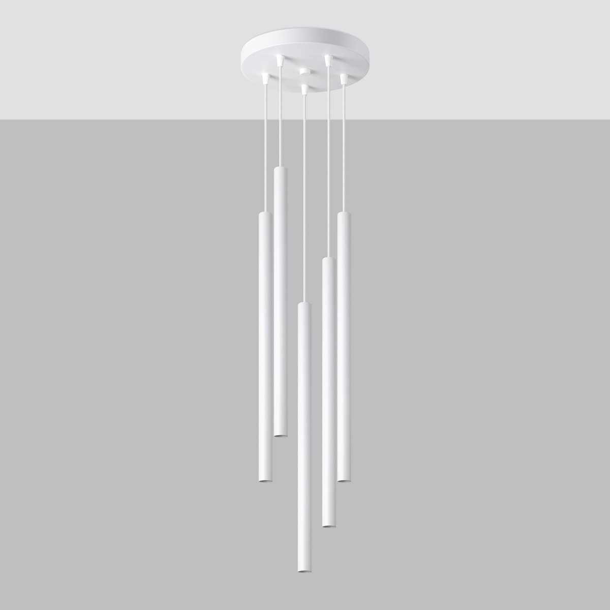 Pastelo Pendant lamp 5P white Image 2 Pastelo Pendant lamp 5P white Image 2