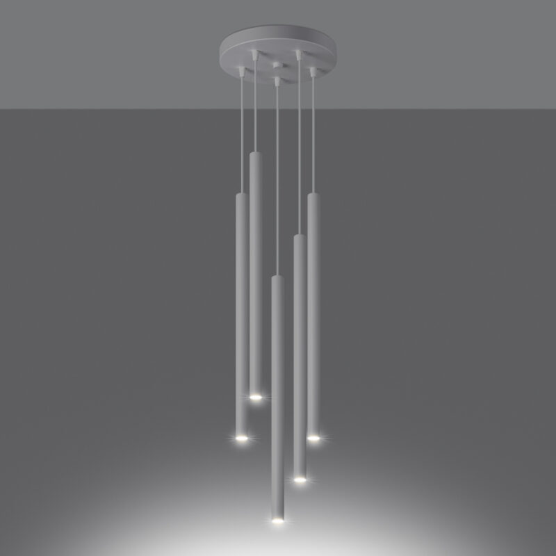 Pastelo Pendant lamp 5P white Image 3
