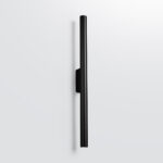 Vaslow Up And Down Tube Wall Lamp, Black, 2 Lamp, 50cm Height