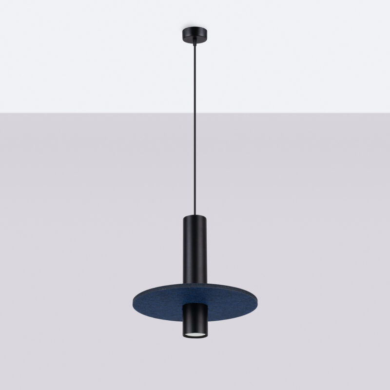 Pelta Pendant lamp 1 black/navy Image 3