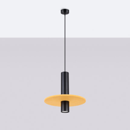 Pelta Pendant lamp 1 black/yellow Image 3