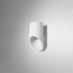 Penza Small White Wall Washer Light, 1 Lamp, 20cm Height