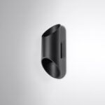 Penza Medium Black Wall Washer Light, 1 Lamp ,30cm Height