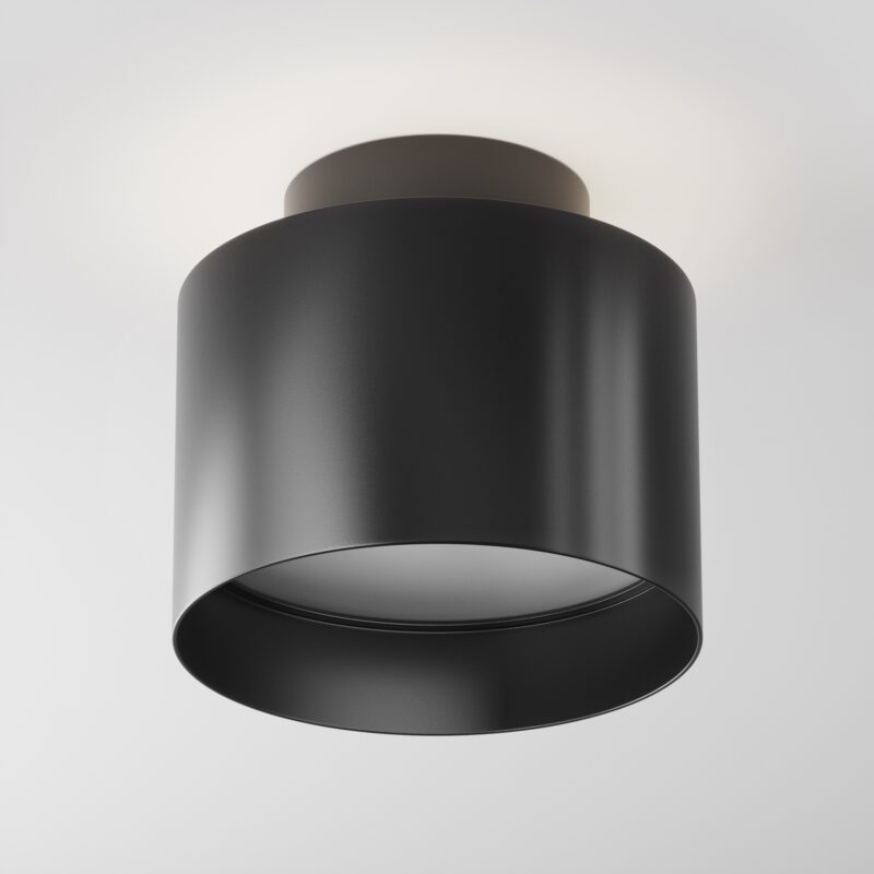 Planet, Black, Aluminum, Ceiling luminaire Image 6