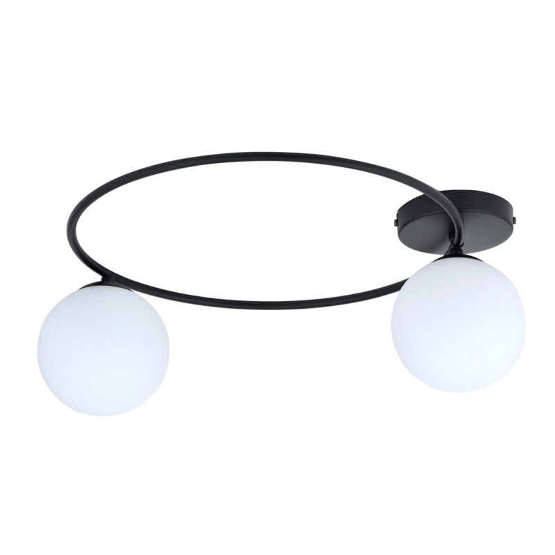 Proa 2 Bl Opal Ceiling Lamp