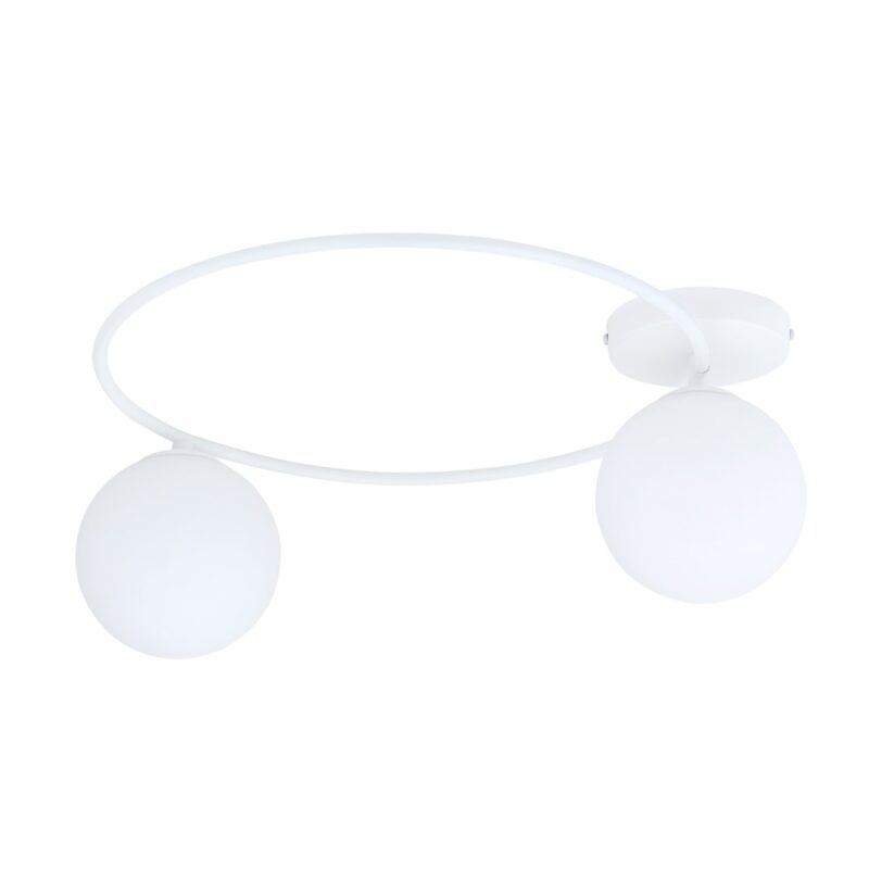 Proa 2 Wh Opal Ceiling Lamp