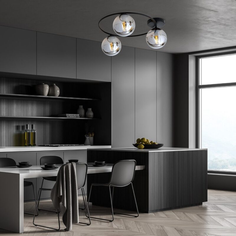 Proa 3 Bl GraFinton Ceiling Lamp Image 2