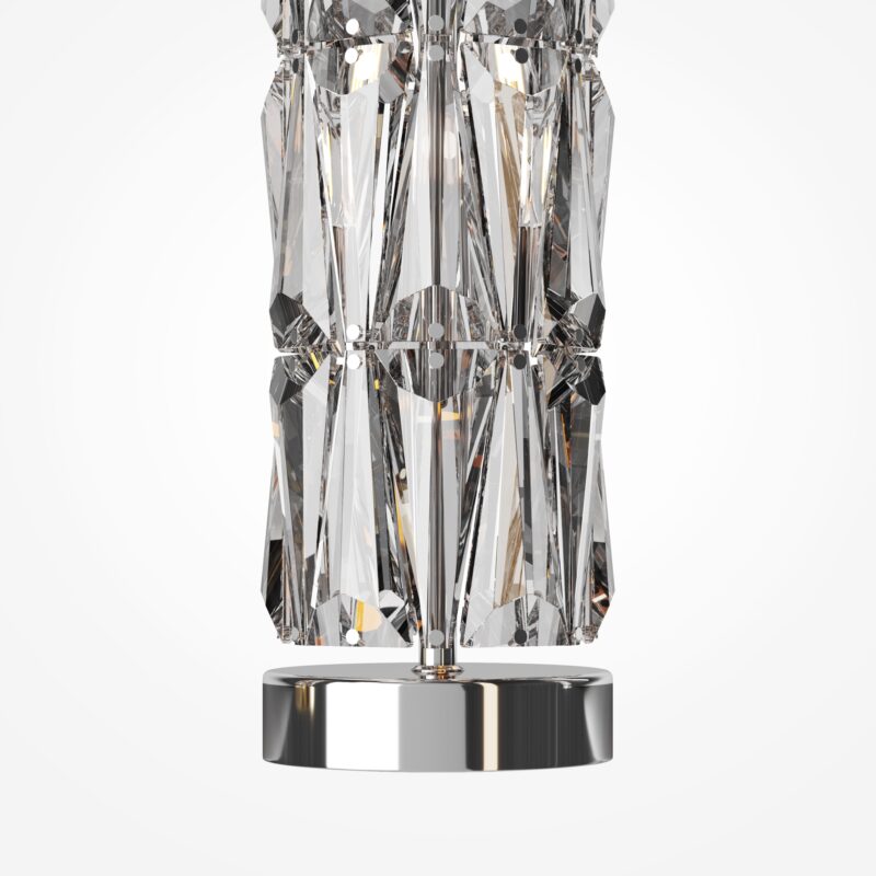 Puntes Chrome Floor lamp, Metal Image 3