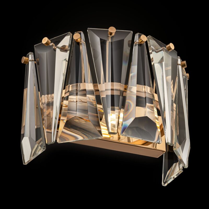 Puntes Gold Wall luminaire (Sconce), Metal Image 2