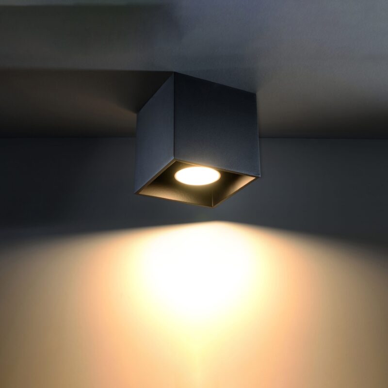Quad Ceiling lamp 1 black Image 3
