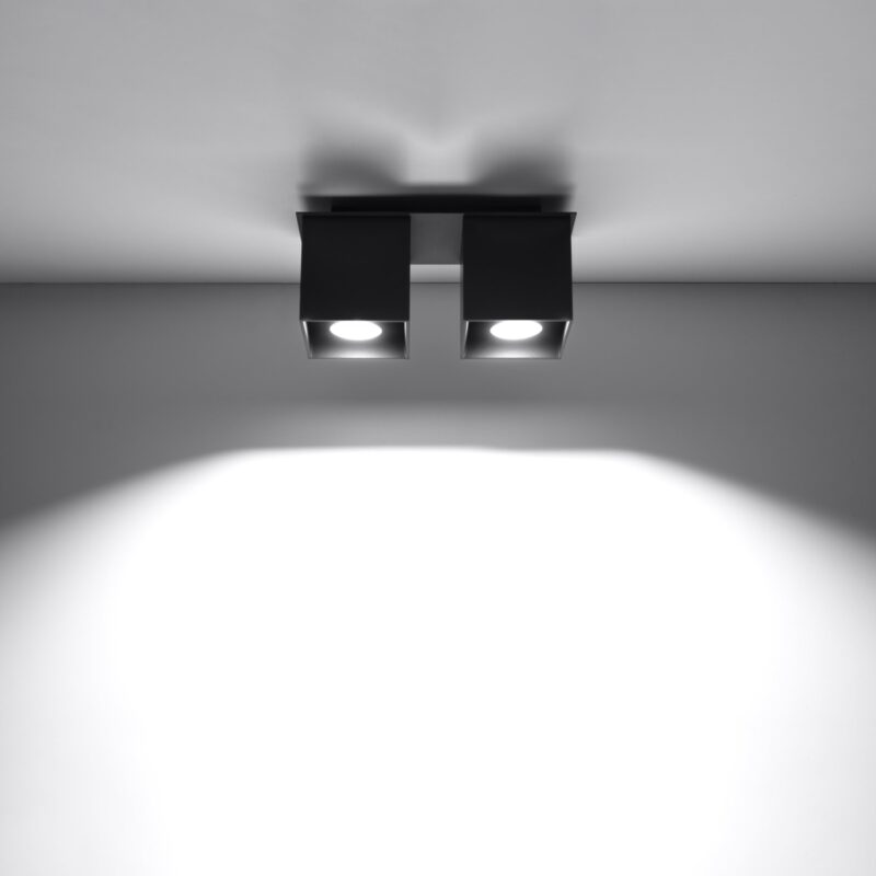 Quad Ceiling lamp 2 black Image 3