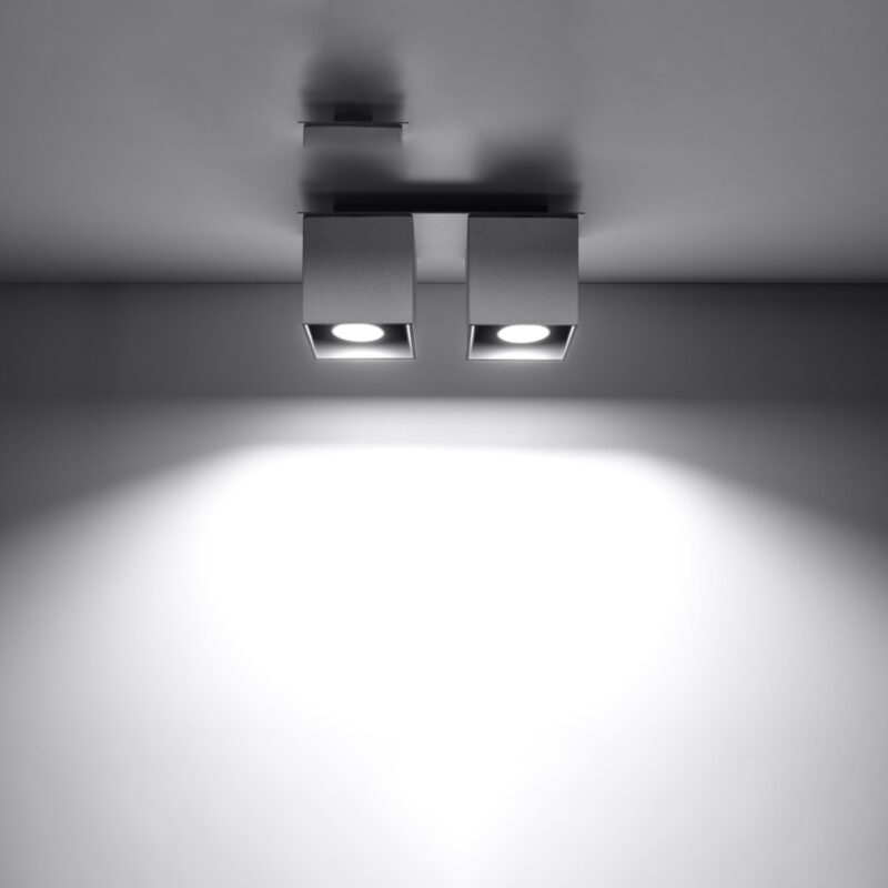 Quad Ceiling lamp 2 grey Image 3