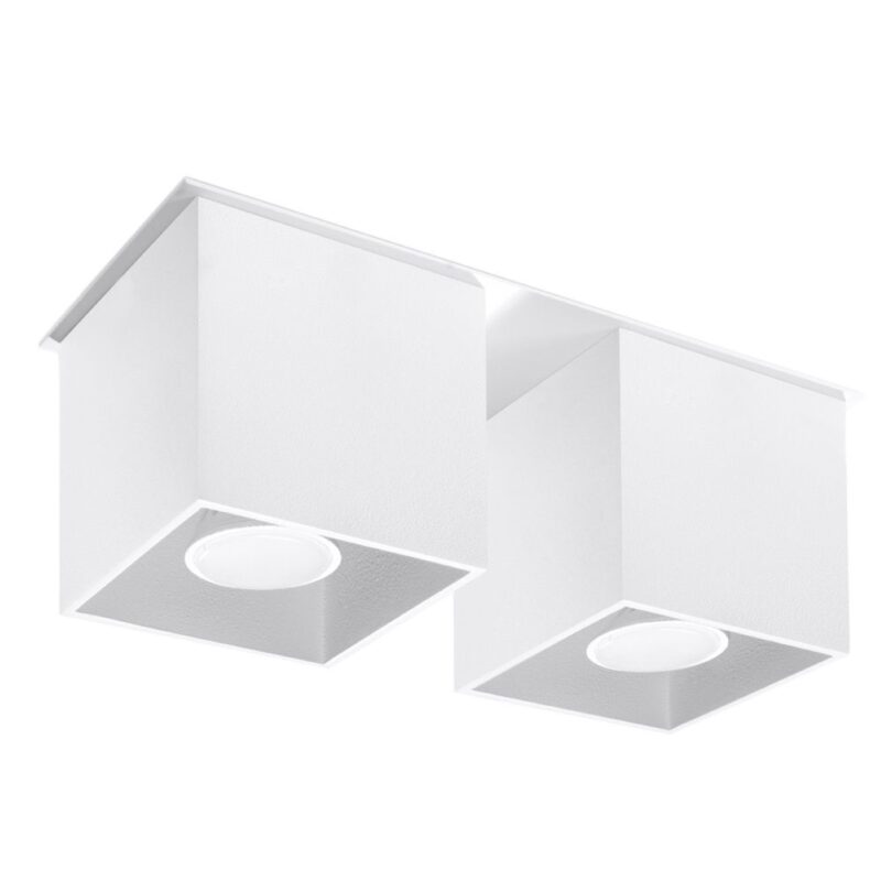 Quad Ceiling lamp 2 white