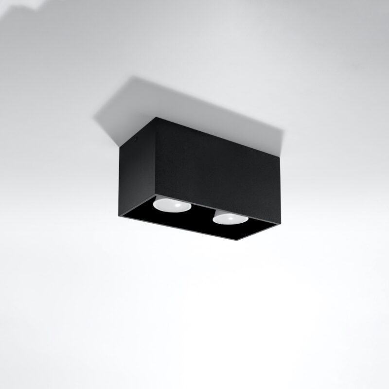 Quad Ceiling lamp black Image 2