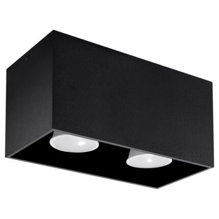 Quad Ceiling lamp black