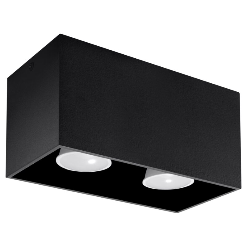 Quad Ceiling lamp black