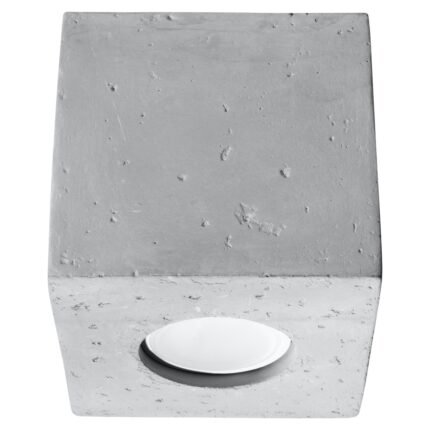 Quad Ceiling lamp concrete
