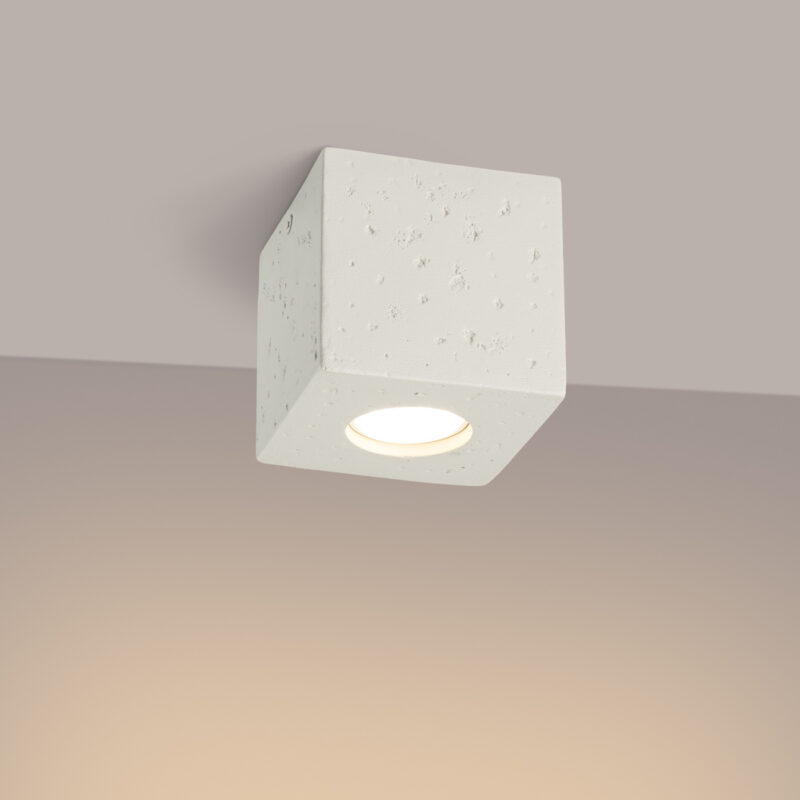 Quad Ceiling lamp concrete beige Image 3