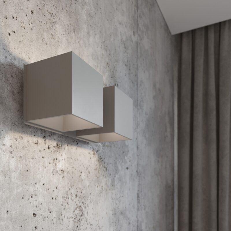 Quad Wall lamp 2 grey Image 9