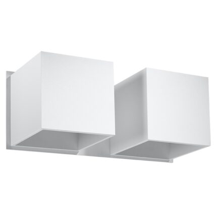 Quad Wall lamp 2 white