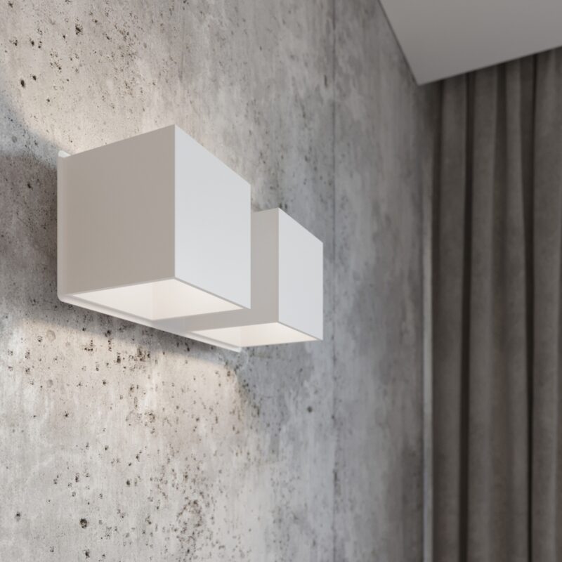 Quad Wall lamp 2 white Image 9