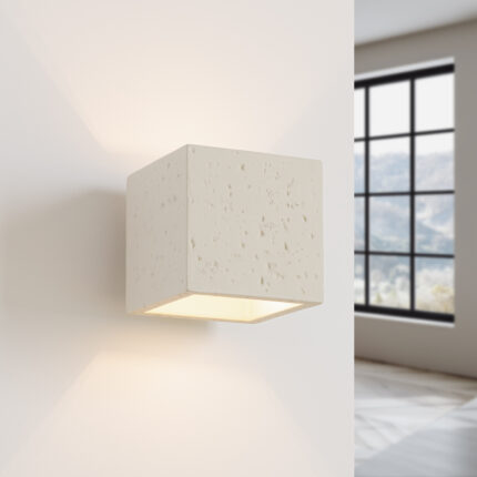 Quad Wall lamp concrete beige Image 3
